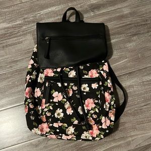 Floral backpack